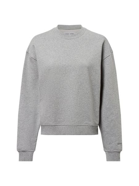 Samsøe Samsøe Bluza - Savan Kobiety Bawełna szary, L. Szare bluzy bez kaptura damskie Samsoe & Samsoe, l, z bawełny. Za 599.95 zł.