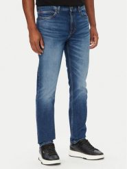 HUGO Jeansy HUGO 708 50561260 Granatowy Slim Fit. Niebieskie jeansy męskie Hugo. Za 449.99 zł.