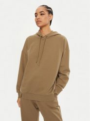 Max Mara Leisure Bluza Flipper 2426926038 Brązowy Regular Fit. Brązowe bluzy bez kaptura damskie Max Mara Leisure, m, z syntetyku. Za 699.99 zł.