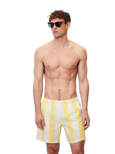 Marc O´Polo Bodywear Szorty kąpielowe w kolorze biało-żółtym rozmiar: L. Białe szorty sportowe męskie l, z materiału, outdoorowe. Za 119.95 zł.