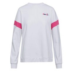 Bluza damska DIADORA L.SWEATSHIRT CREW SPOTLIGHT. Czarne bluzy bez kaptura damskie Diadora, l. Za 79.99 zł.
