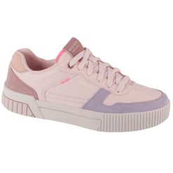Buty sportowe Sneakersy damskie, Jade - Stylish Type. Czerwone buty sportowe na co dzień damskie Skechers, bez wzorów, z materiału, trekkingowe. Za 259.99 zł.