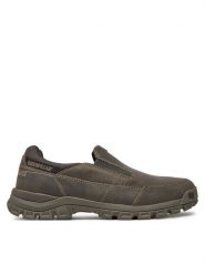 CAT Footwear Półbuty Threshold Slip On P726053 Brązowy. Brązowe półbuty męskie CAT Footwear, ze skóry, bez zapięcia. Za 309.99 zł.