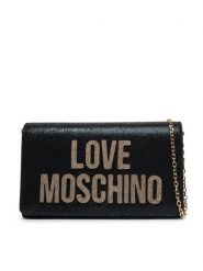 LOVE MOSCHINO Torebka JC4104PP1OLK0000 Czarny. Czarne torebki klasyczne damskie Love Moschino, bez wzorów, ze skóry, bez dodatków. Za 679.99 zł.