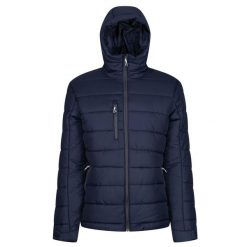 Męska Kurtka Termiczna Navigate Z Kapturem. Czarne kurtki męskie Regatta, m, bez wzorów, sportowe, z kapturem. Za 314.99 zł.