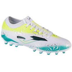 Męskie Buty Piłkarskie Evolution Ze Sztuczną Nawierzchnią. Białe buty trekkingowe męskie Joma, z gumy, bez zapięcia, do piłki nożnej. Za 274.99 zł.