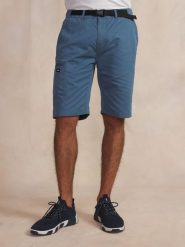 Szorty bermudzkie TBS Fuppanew. Niebieskie szorty damskie Tbs, bez wzorów, z materiału, eleganckie. Za 253.00 zł.