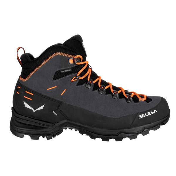 Buty trekkingowe męskie Salewa Alp Mate Winter Mid WP. Brązowe buty trekkingowe męskie Salewa, na jesień, z materiału, bez zapięcia, trekkingowe. Za 991.00 zł.