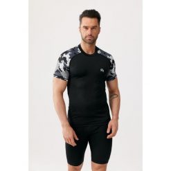 Koszulka termoaktywna fitness męska Rough Radical moro Furious Army. Czarne bielizna termoaktywna męska ROUGH RADICAL, m, bez wzorów. W wyprzedaży za 84.92 zł.