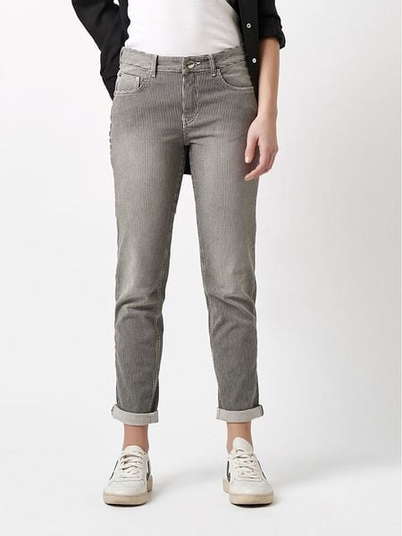 Rosner Dżinsy - Relaxed fit - w kolorze szarym rozmiar: W44/L28. Szare jeansy damskie Rosner. Za 149.95 zł.