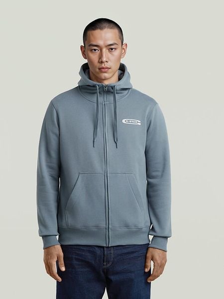 G-Star Bluza w kolorze błękitnym rozmiar: M. Niebieskie bluzy z kapturem męskie G-Star, m. Za 196.70 zł.