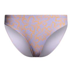 Dół od stroju kąpielowego ROXY Hawaiian Heat Hipster. Fioletowe bikini damskie Roxy, bez wzorów. Za 89.99 zł.