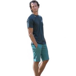 Spodenki chino Snap Climbing. Żółte szorty męskie SNAP CLIMBING, z bawełny, bez kołnierzyka. Za 344.50 zł.