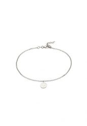 Elli Bransoletka Damska Łańcuch ogniwowy 925 Sterling Silver Lato / Plaża 22 cm Biżuteria dla stóp 1 ct Damski. Szara bransoletki damskie Elli, srebrne. Za 173.39 zł.