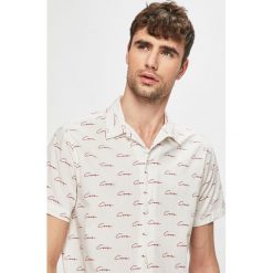 Jack & Jones - Koszula. Białe koszule męskie Jack & Jones, l, bez wzorów, z bawełny, bez kołnierzyka, bez ramiączek. W wyprzedaży za 59.90 zł.