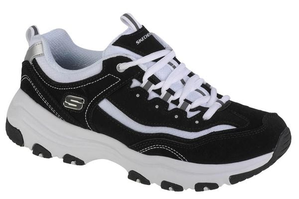 Buty sportowe Sneakersy damskie, Skechers I-Conik. Białe buty sportowe na co dzień damskie Skechers, bez wzorów, z materiału, trekkingowe. Za 269.99 zł.