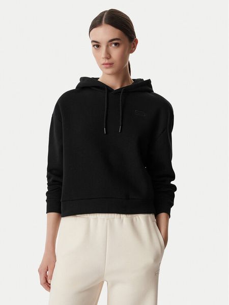 Hunter Bluza HAGW0005261 Czarny Regular Fit. Czarne bluzy bez kaptura damskie Hunter, xs. Za 199.99 zł.