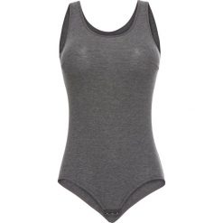 Body bez fiszbinów, z bawełną. Czarne body damskie bonprix, bez wzorów, z bawełny. Za 62.99 zł.