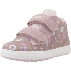 Buty GEOX B BIGLIA GIRL Rose. Czerwone obuwie treningowe damskie Geox, na fitness i siłownię. Za 204.99 zł.