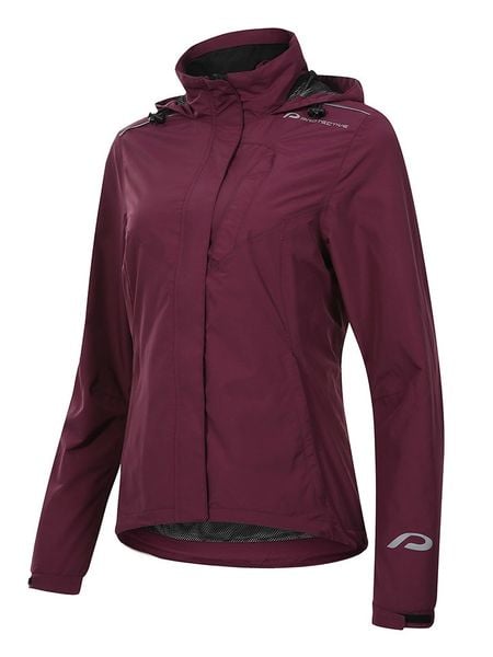 Protective Kurtka przeciwdeszczowa w kolorze czerwonym rozmiar: 38. Czerwone kurtki przeciwdeszczowe damskie Protective, m, bez kaptura. Za 300.92 zł.