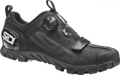 Czarne buty górskie SD15. Czarne buty trekkingowe męskie SIDI, z tkaniny, bez zapięcia, rowerowe. Za 850.00 zł.