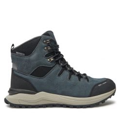 Trapery Big Star Shoes. Szare buty zimowe męskie BIG STAR SHOES, bez zapięcia. Za 449.99 zł.