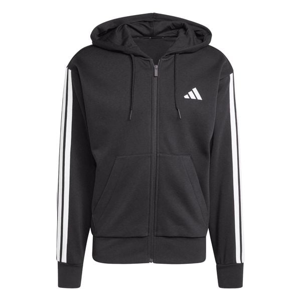 Bluza Polarowa Adidas Czarna i Biała. Czarne bluzy bez kaptura męskie Adidas, m, z materiału. Za 275.55 zł.