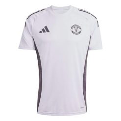 Koszulka Manchester United Tiro 25 Competition Training. Czarne t-shirty sportowe męskie Adidas, bez ramiączek, do piłki nożnej. Za 239.00 zł.