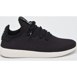 Adidas Originals - Buty Tennis Hu. Czarne buty sportowe na co dzień męskie adidas Originals, z materiału, bez zapięcia. W wyprzedaży za 349.90 zł.