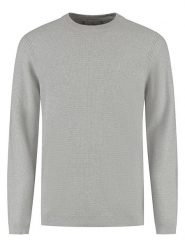 DSTREZZED Sweter w kolorze szarym rozmiar: 3XL. Szare swetry męskie DSTREZZED, xl, bez wzorów, z bawełny, bez kołnierzyka. Za 184.89 zł.