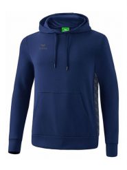 Erima Bluza "Essential Team" w kolorze granatowym rozmiar: S. Niebieskie bluzy z kapturem męskie Erima, s, z bawełny. Za 131.45 zł.