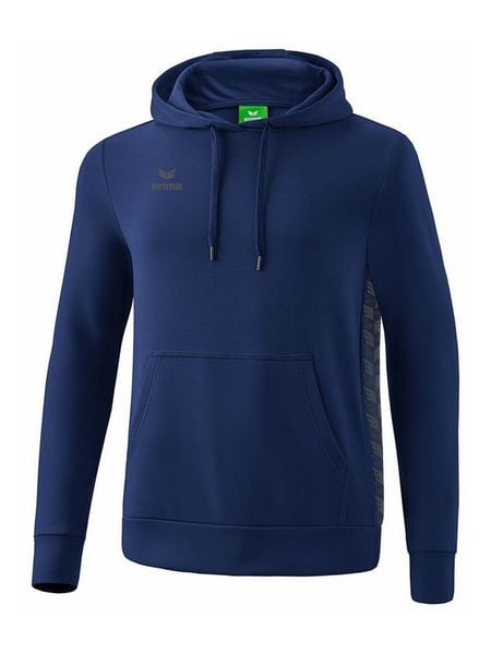 Erima Bluza "Essential Team" w kolorze granatowym rozmiar: S. Niebieskie bluzy z kapturem męskie Erima, s, z bawełny. Za 131.45 zł.