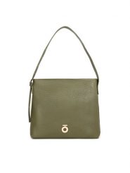 Nobo Torebka BAGU010-K009 Khaki. Brązowe torebki klasyczne damskie Nobo, bez wzorów, ze skóry, bez dodatków. Za 169.99 zł.
