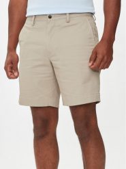 Polo Ralph Lauren Szorty materiałowe 710799213013 Beżowy Slim Fit. Brązowe szorty męskie Polo Ralph Lauren, bez wzorów, z bawełny. Za 369.99 zł.