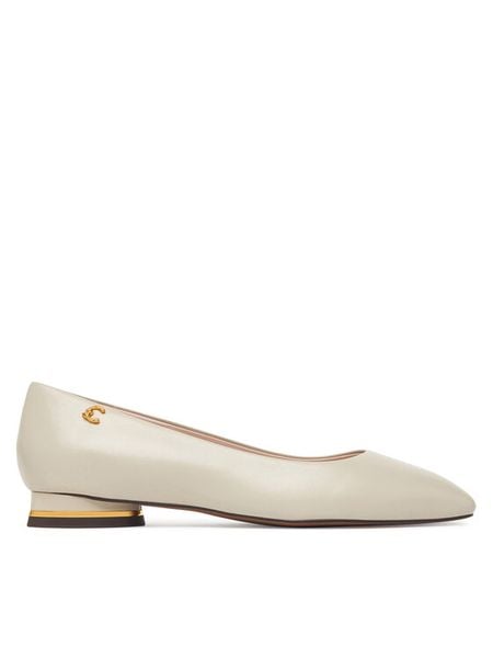 Coccinelle Baleriny C-Everyday Smo E4 U1L 19 01 01 Beżowy. Brązowe baleriny damskie Coccinelle, bez wzorów, ze skóry, bez obcasa. Za 899.99 zł.