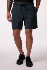 Męskie Bermudy funkcjonalne fitness Belly Fit Relaxed Fit do roz. 7 XL. Niebieskie szorty męskie JAY-PI, bez wzorów, z elastanu. Za 199.99 zł.