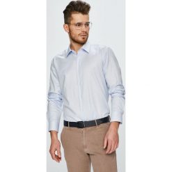 Joop! - Koszula. Niebieskie koszule męskie Joop!, bez wzorów, z bawełny, bez kołnierzyka, bez ramiączek. W wyprzedaży za 159.90 zł.