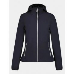 Kurtka softshell damska Luhta Innola. Niebieskie kurtki softshell damskie Luhta, m, bez wzorów, z softshellu, bez kaptura. Za 373.25 zł.