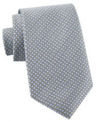 Krawat Męski - Jasnoniebieski, Drobny Wzór - Alties. Niebieskie krawaty i muchy męskie Alties, bez wzorów, z tkaniny, eleganckie. Za 55.00 zł.