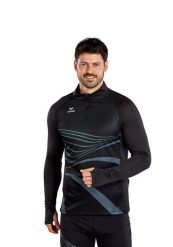 Bluza Erima Racing. Niebieskie bluzy bez kaptura męskie Erima, m, z materiału. Za 208.50 zł.