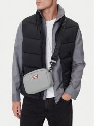 Hunter Saszetka C-HTR-XC-004-08 Szary. Szare saszetki męskie Hunter, z syntetyku. Za 129.99 zł.