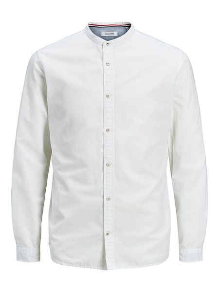Jack & Jones Koszula - Regular fit - w kolorze białym rozmiar: XL. Białe koszule męskie Jack & Jones, xl, bez wzorów, bez kołnierzyka, bez ramiączek. Za 96.14 zł.