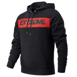 Bluza męska z kapturem EXTREME HOBBY HEADLINE. Niebieskie bluzy z kapturem męskie EXTREME HOBBY, m, z bawełny. Za 209.00 zł.