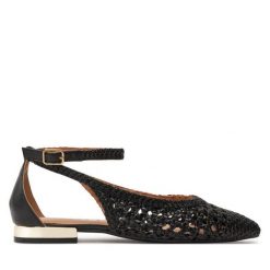 Baleriny Gioseppo. Czarne baleriny damskie Gioseppo, bez wzorów, bez obcasa. Za 269.99 zł.