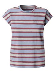 Pepe Jeans Koszulka "Charlot" w kolorze błękitnym rozmiar: XS. Niebieskie bluzki damskie Pepe Jeans, xs, bez wzorów, z bawełny, bez kołnierzyka. Za 98.19 zł.
