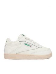 Reebok Sneakersy EO-CLUB C 100046749 Écru. Buty sportowe dziewczęce Reebok, bez wzorów, ze skóry, bez zapięcia. Za 159.99 zł.