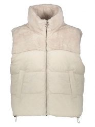 ONLY Kamizelka w kolorze kremowym rozmiar: L. Brązowe kamizelki damskie Only, l. Za 108.74 zł.