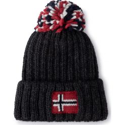 Czapka NAPAPIJRI - K Semiury 2 N0YID2 Dark Grey Mel 197. Szare czapki męskie Napapijri, z materiału. W wyprzedaży za 119.00 zł.