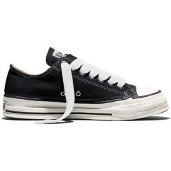 Buty sportowe męskie Converse Chuck Taylor Throwback. Czarne buty sportowe na co dzień męskie Converse, bez zapięcia. Za 590.00 zł.