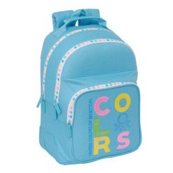 Plecak szkolny Benetton Spring Poliester 600D. Niebieskie plecaki damskie Benetton, bez wzorów, z poliesteru. Za 241.35 zł.